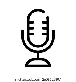 Get this amazing icon of microphone in modern style