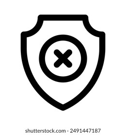 Get this amazing icon of no security, ready for premium use