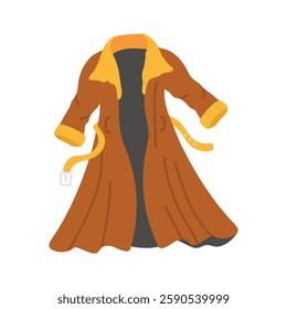 Get this amazing icon of overcoat in modern style