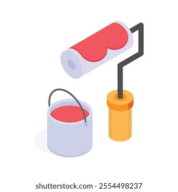 Get this amazing icon of painting in modern style