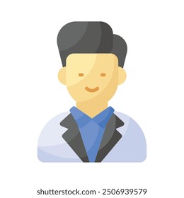 Get this amazing icon of pharmacist, ready to use vector