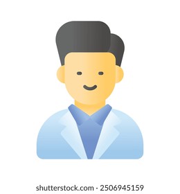 Get this amazing icon of pharmacist, ready to use vector