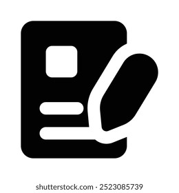 Get this amazing icon of report in modern style