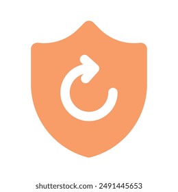 Get this amazing icon of security update in modern style