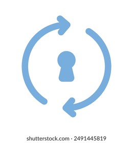 Get this amazing icon of security update in modern style