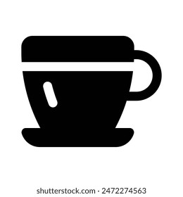 Holen Sie sich diese erstaunliche Ikone Teetasse in modernem Stil, Premium-Vektorgrafik