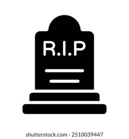 Get this amazing icon of tombstone, ready for premium use