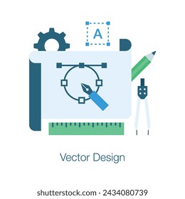 Get this amazing icon of vector design, prototyping concept vector