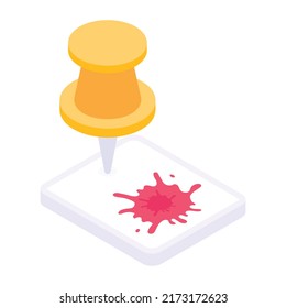 Holen Sie sich dieses unglaubliche isometrische Icon des Bilderrahmens 

