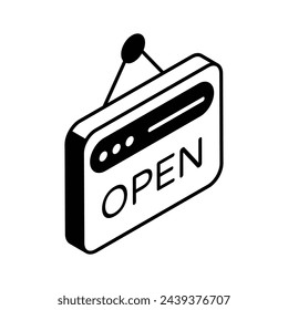 Get this amazing open website isometric vector design, up for premium use