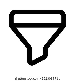 Get this beautiful icon of data filter, funnel vector design