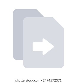 Get this beautiful icon of file transfer in modern style