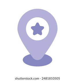 Obtener este ícono creativo de ubicación, marcador de posición y diseño de Vector