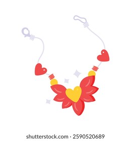 Get this creative icon of necklace in modern style