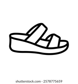 Get this creative icon of sandals