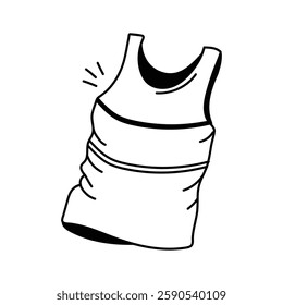 Get this creative icon of tank top in modern style