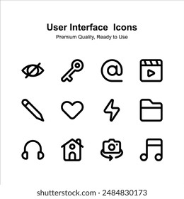 Obtenga este paquete de iconos creativos de interfaz de usuario, Vectores fáciles de usar