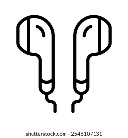 Get this creatively crafted amazing icon of earbuds