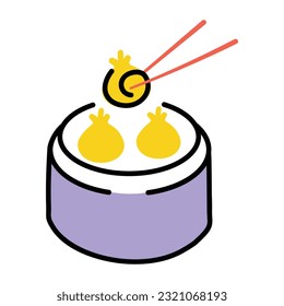 Holen Sie sich dieses doodle Symbol der Dim-Summe 