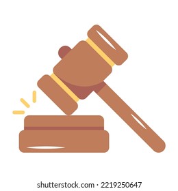 Obtener este icono plano de la subasta