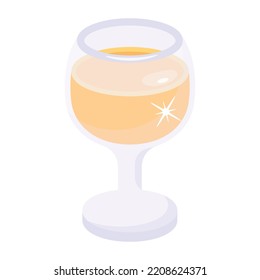 Get this flat icon of juice 