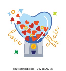 Get this flat sticker of bubble machine 