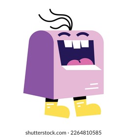 Get this flat sticker of mailbox 