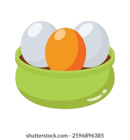 Get this handy 3d icon of egg bowl