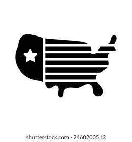 Get this handy usa map vector design, ready for premium use