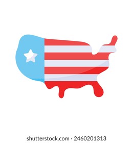 Get this handy usa map vector design, ready for premium use