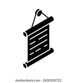 Obtener este icono isométrico lleno de la carta médica