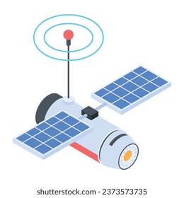 Get this isometric icon of internet pole 