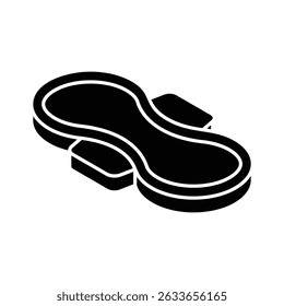 Get this isometric style icon of sanitary pad