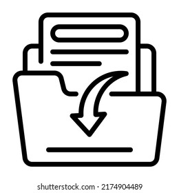 Get this linear icon of data visualization


