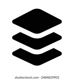 Get this perfectly designed icon of layers in modern style