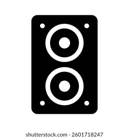 Get this perfectly designed icon of speaker in modern style