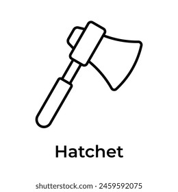 Get this pixel perfect icon of hatchet, ready to use vector