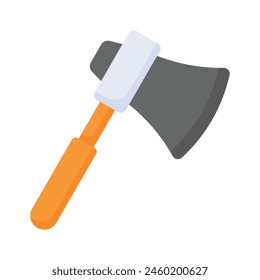 Get this pixel perfect icon of hatchet, ready to use vector
