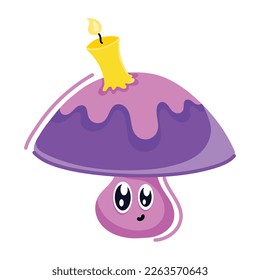Get this super cute mushroom sticker 
