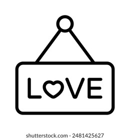Holen Sie sich diese einzigartige Ikone der Liebe Board isoliert auf weißem Hintergrund