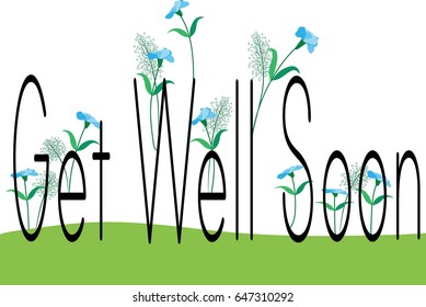 Get Well Soon Stock Vector (Royalty Free) 647310292 | Shutterstock