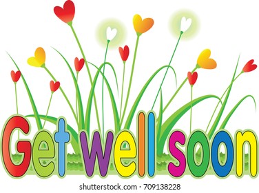 Get Well Soon Stock Vector (Royalty Free) 709138228 | Shutterstock