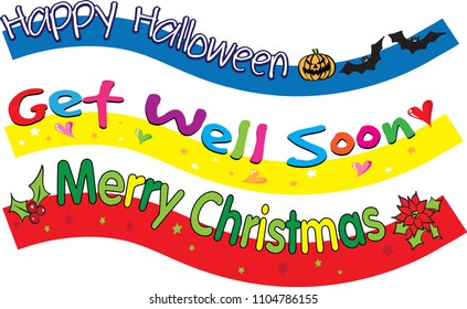 get well soon border