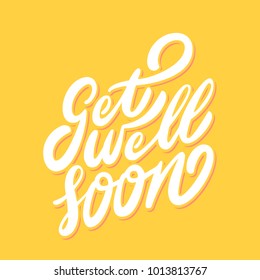 Get well soon card.