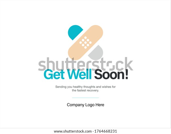 Get Well Soon Greeting\
Card Design
