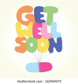 Get Well Soon Balloon Images Stock Photos Vectors Shutterstock