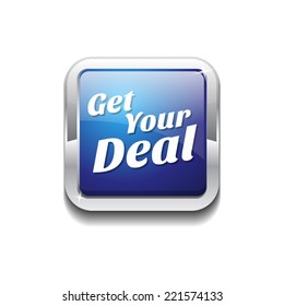 Get Your Deal Colorful Vector Icon Design