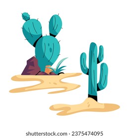 Get your hands on cactus plants flat icon 