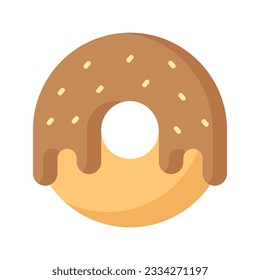 Get your hands on dripping donut icon in modern style, editable vector