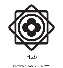 Get your hands on hizb solid icon
